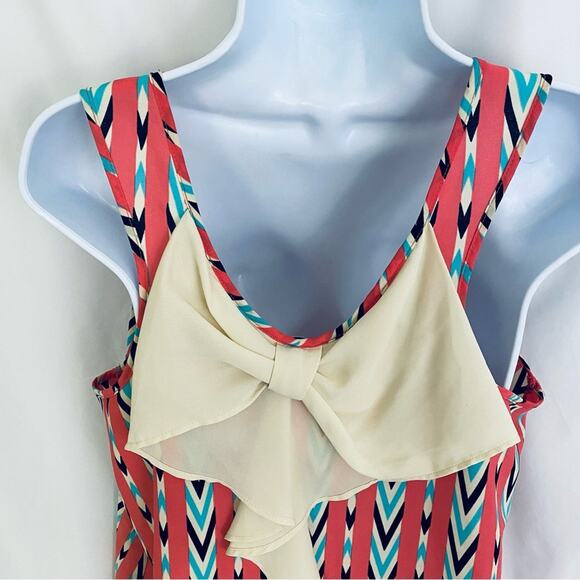 Charming Charlie Sleeveless Blouse Size Large - Picture 7 of 9